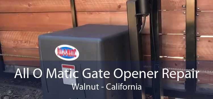 All O Matic Gate Opener Repair Walnut - California